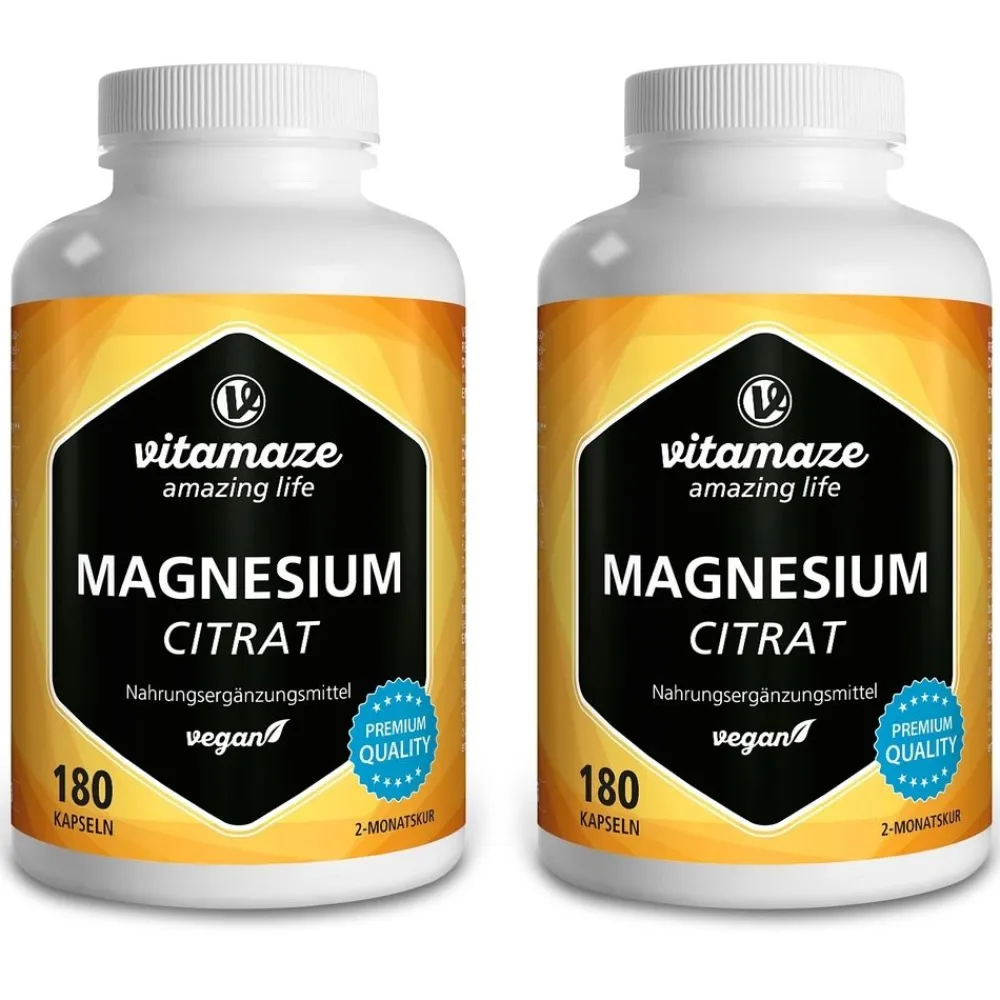 Vitamaze Magnesiumcitrat 360 mg| New