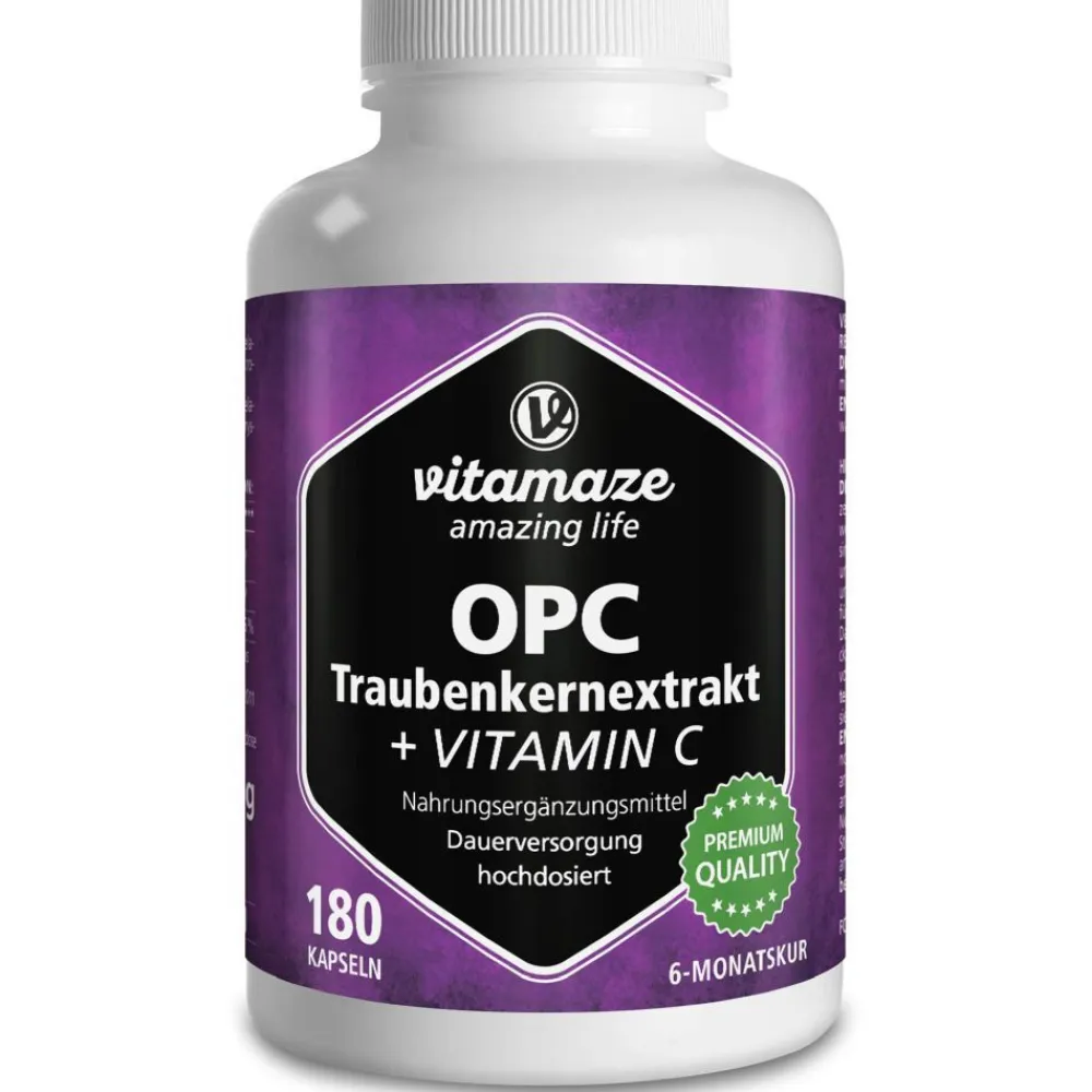 OPC TRAUBENKERNEXTRAKT hochdosiert + Vitamin C|vitamaze Online
