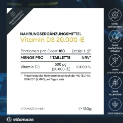 VITAMIN D3 20.000 I.E. Depot hochdosiert><noscript><img width=