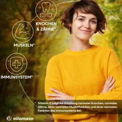 Vitamin D3 1.000 I.E. hochdosiert|vitamaze Clearance