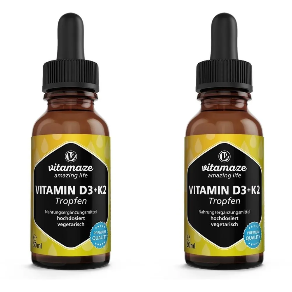 Vitamaze Vitamin D3 + K2 Tropfen hochdosiert> Best
