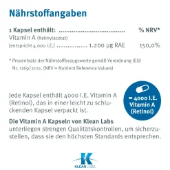 Vitamin A 4000 I.U. Kapseln| Sale