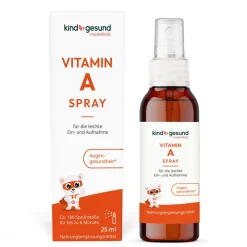 Vitamin A Spray für Kinder – Hochwertiges veganes Vitamin A>
