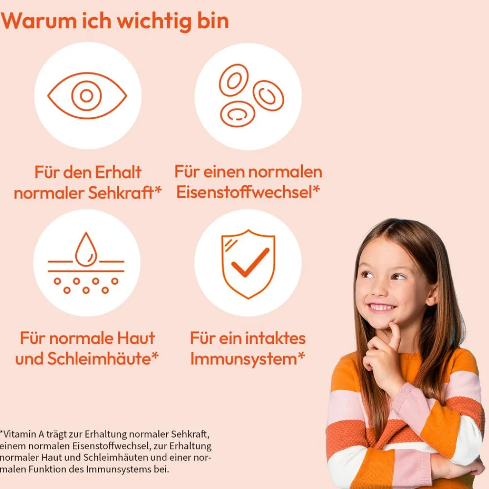 Vitamin A Spray für Kinder – Hochwertiges veganes Vitamin A>