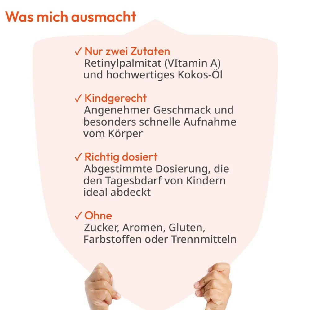 Vitamin A Spray für Kinder – Hochwertiges veganes Vitamin A>