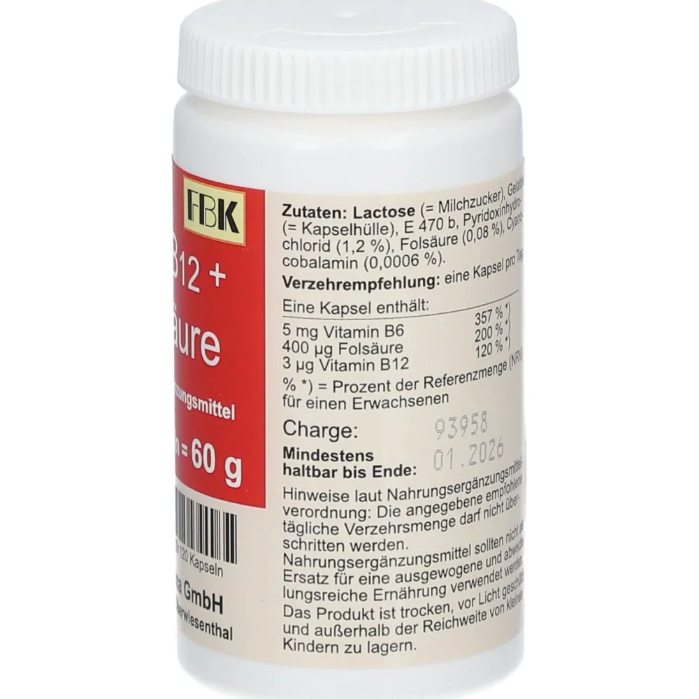Vitamin B6+ B12+ Folsäure| Outlet