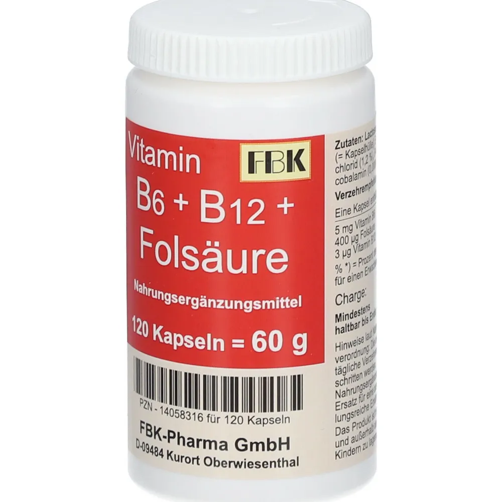 Vitamin B6+ B12+ Folsäure| Outlet