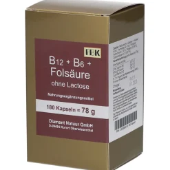 Vitamin B12 + B6 + Folsäure ohne Lactose| Sale