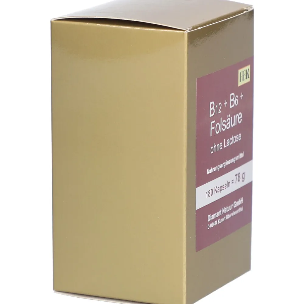 Vitamin B12 + B6 + Folsäure ohne Lactose| Sale