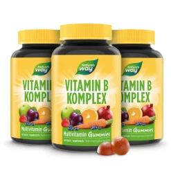 Vitamin B Komplex Multivitamin Gummies I alle B-Vitamine mit 12 µg Vitamin B12 I Mango-Geschmack ...>Nature's way