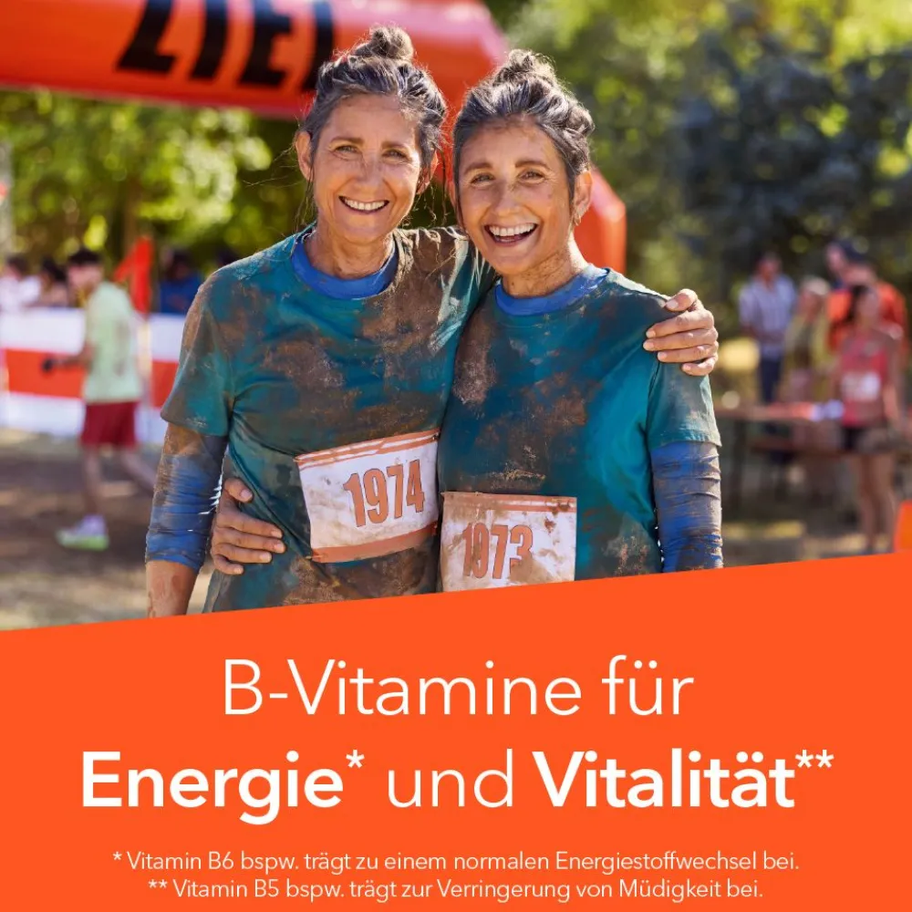 Vitamin B-Komplex-® Hartkapseln: Gut versorgt mit allen 8 B-Vitaminen in nur einer Kapsel. B-Vitamine für Energie* und Vitalität** - Jetzt 20% mit dem Code 20 sparen*>ratiopharm Online
