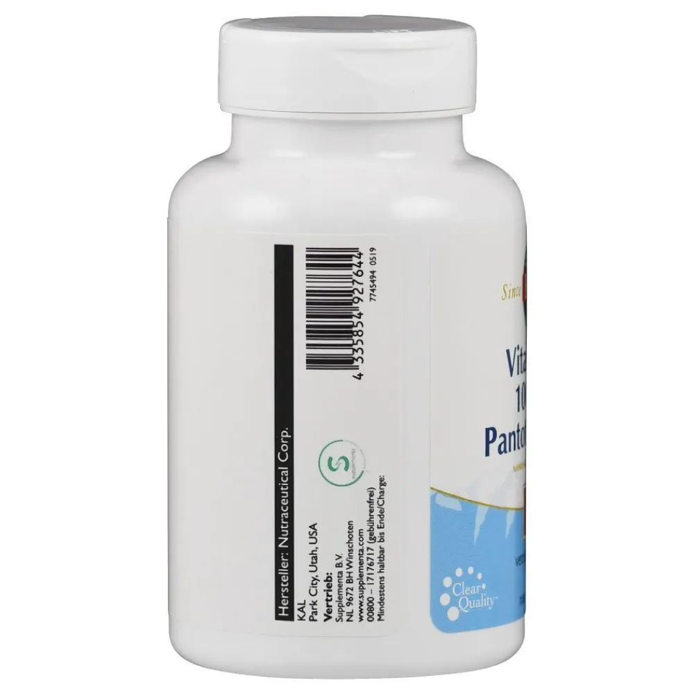 Vitamin B5 1000 mg Pantothensäure| Clearance