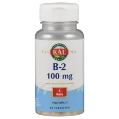Vitamin B2 Riboflavin 100 mg|KAL Clearance