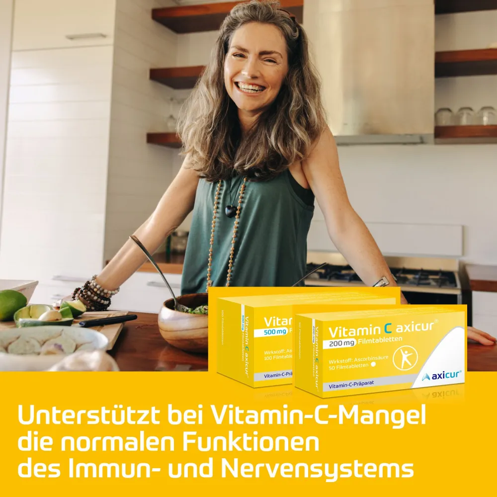 Vitamin C axicur® 500 mg> Hot