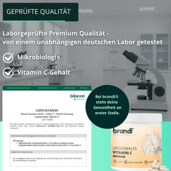 Vitamin C 500 mg pro Kapsel – liposomal, hochdosiert & rein | ® Made in Germany | 120 Stk.><noscript><img width=