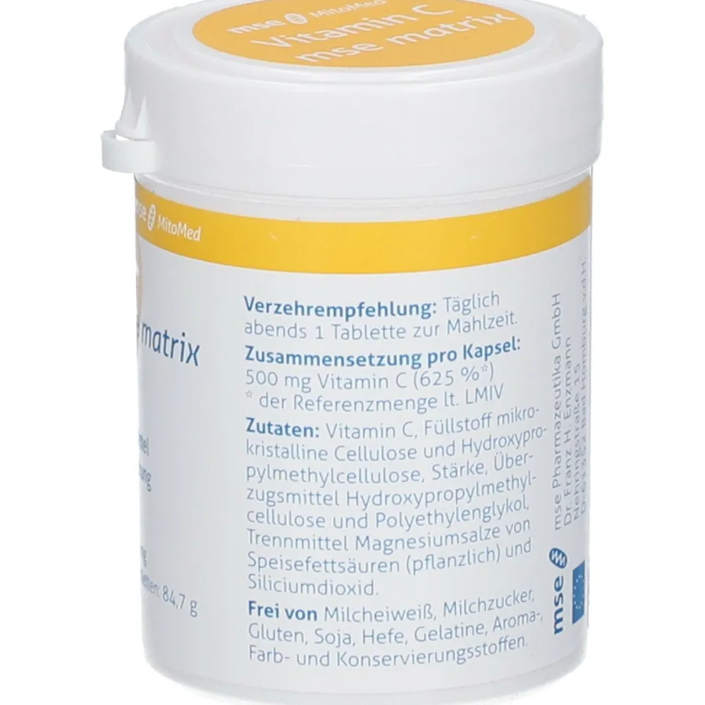 Vitamin C MSE Matrix Tabletten> Hot
