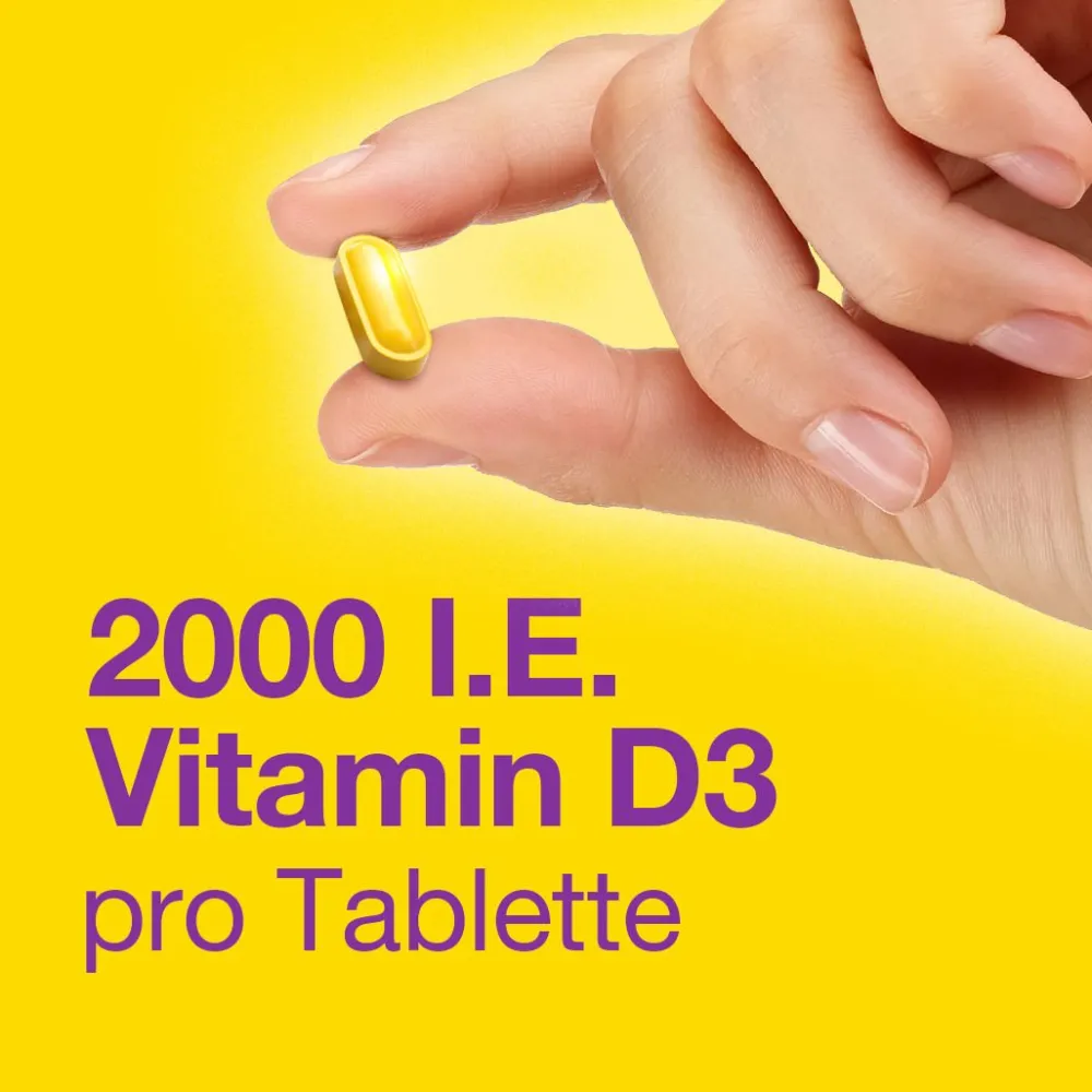 Vitamin D3 2000 I.E. VIT Immun* mit C, Zink, Selen, Kupfer|Vigantol Hot