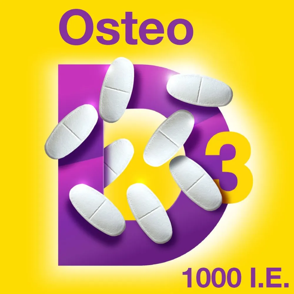 Vitamin D3 1000 I.E. VIT Osteo mit K2, Kalzium für Knochen*|Vigantol New