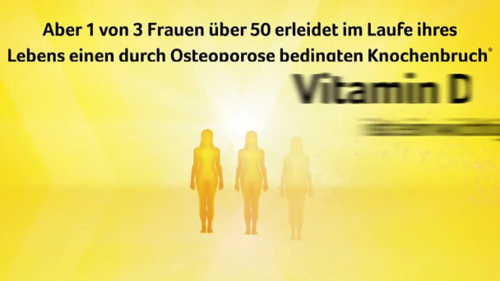 Vitamin D3 1000 I.E. VIT Osteo mit K2, Kalzium für Knochen*|Vigantol New