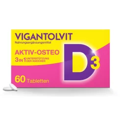 Vitamin D3 1000 I.E. VIT Osteo mit K2, Kalzium für Knochen*|Vigantol Outlet