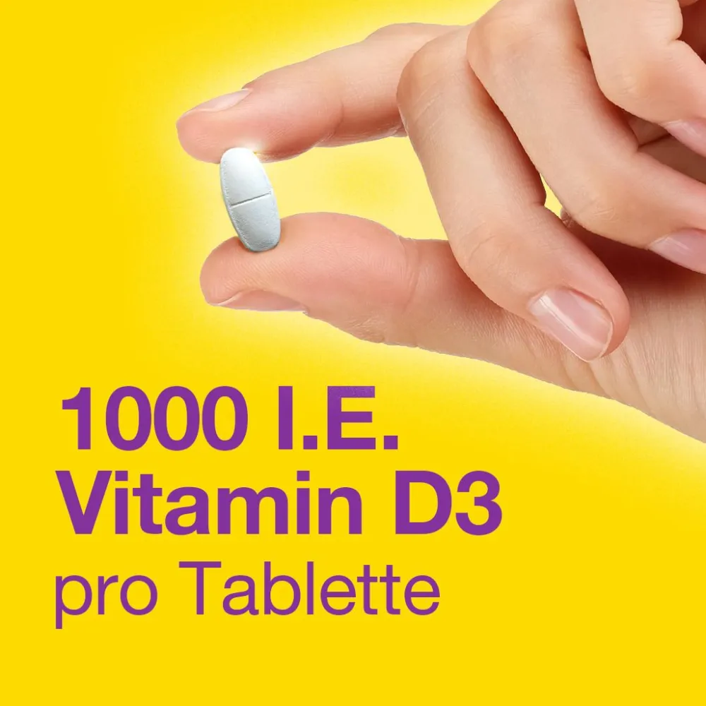 Vitamin D3 1000 I.E. VIT Osteo mit K2, Kalzium für Knochen*|Vigantol Outlet