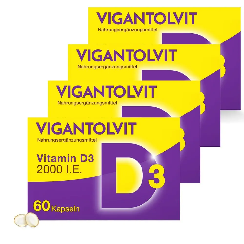 Vitamin D3 2000 I.E. VIT Weichkapseln - für ein aktives Leben²>Vigantol Clearance