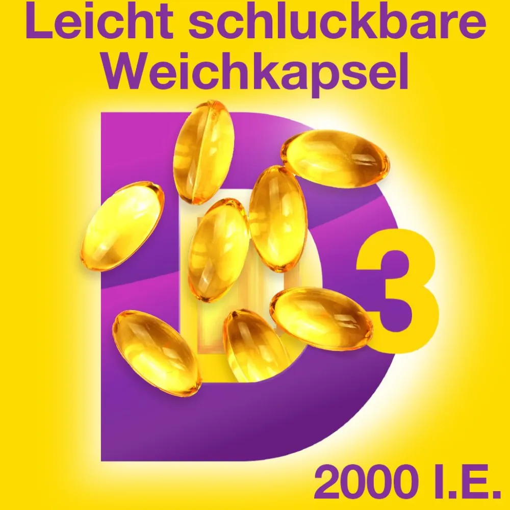 Vitamin D3 2000 I.E. VIT Weichkapseln - für ein aktives Leben²>Vigantol Clearance