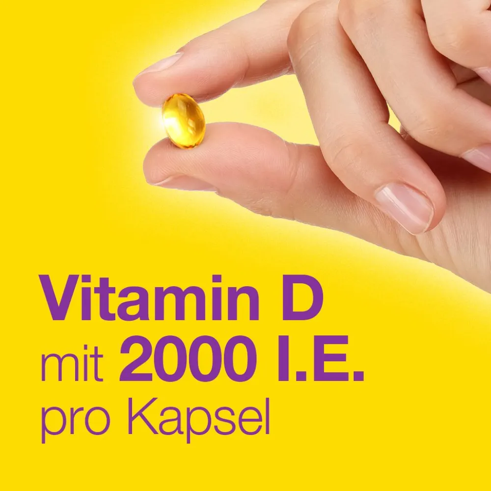 Vitamin D3 2000 I.E. VIT Weichkapseln - für ein aktives Leben²|Vigantol Online