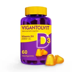 Vitamin D3 2000 I.E. VIT Weichgummis - für ein aktives Leben²|Vigantol Best
