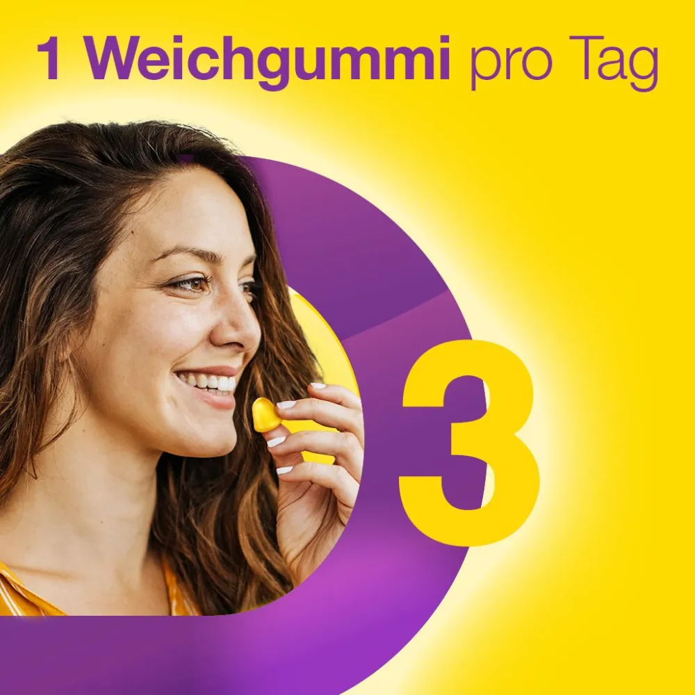 Vitamin D3 2000 I.E. VIT Weichgummis - für ein aktives Leben²|Vigantol Best