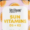 Vitamin D3 K2 Omega 3 + Calcium Magnesium und Zink - 180 Kapseln 5000 IE - Vitamin d hochdosiert>YesVegan Outlet