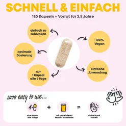 Vitamin D3 K2 Omega 3 + Calcium Magnesium und Zink - 180 Kapseln 5000 IE - Vitamin d hochdosiert><noscript><img width=