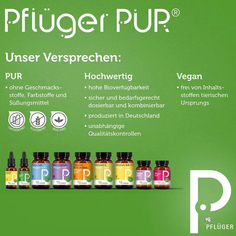 Vitamin D3+K2 Pflüger PUR®| Sale