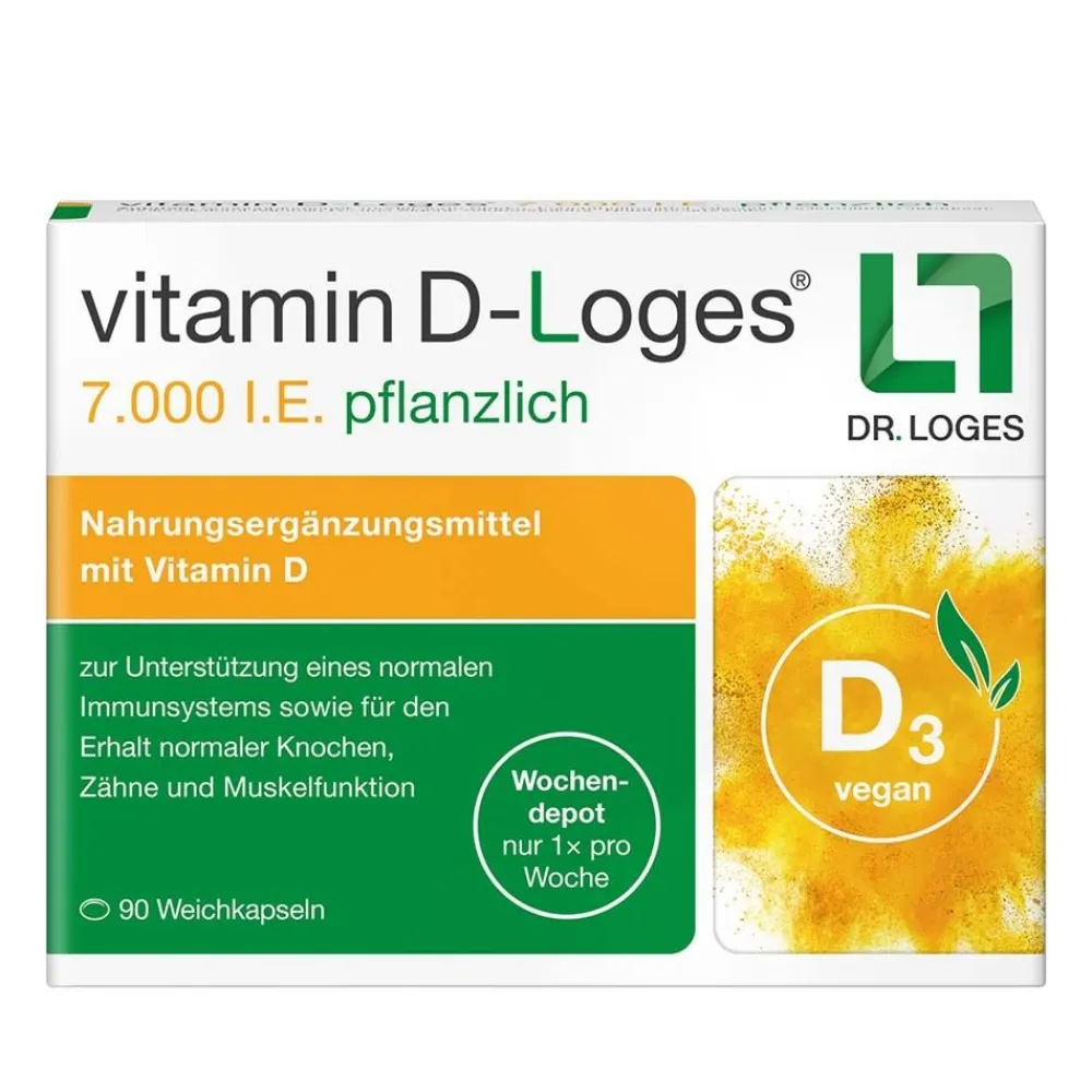 vitamin D-Loges® 7.000 I.E pflanzlich| Hot