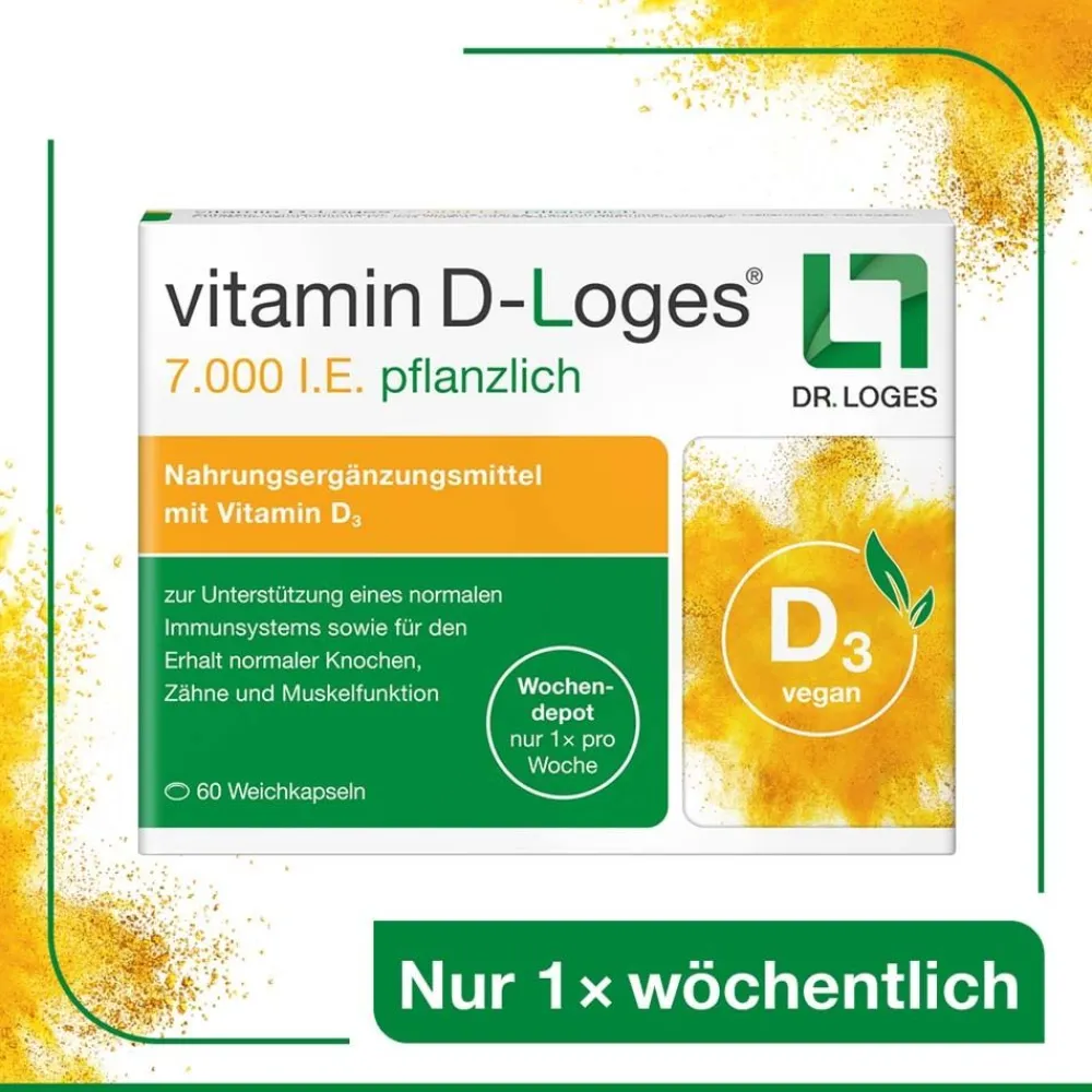 vitamin D-Loges® 7.000 I.E pflanzlich| Hot