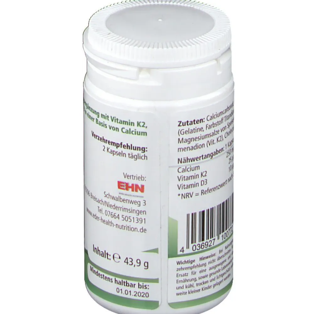 Vitamin K2 + Vitamin D3 + Calcium> Discount