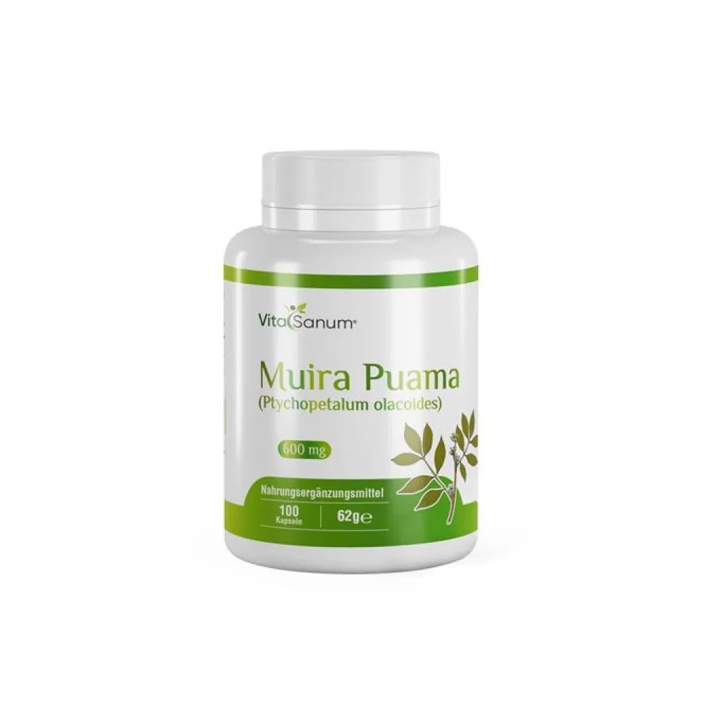 ® Muira Puama (Ptychopetalum olacoides) (Potenzholz)|VitaSanum New