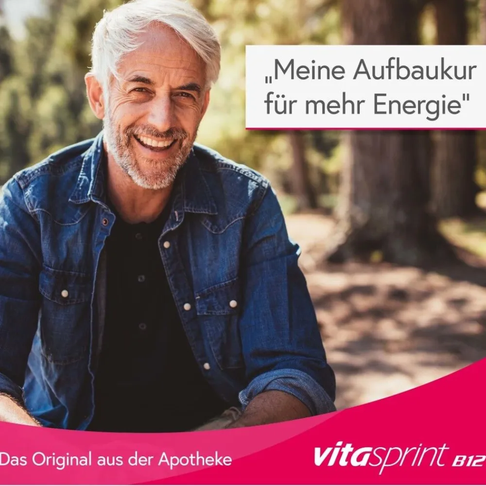 B12 Kapseln, 100 St. mit Vitamin B12 für mehr Energie|vitasprint Best