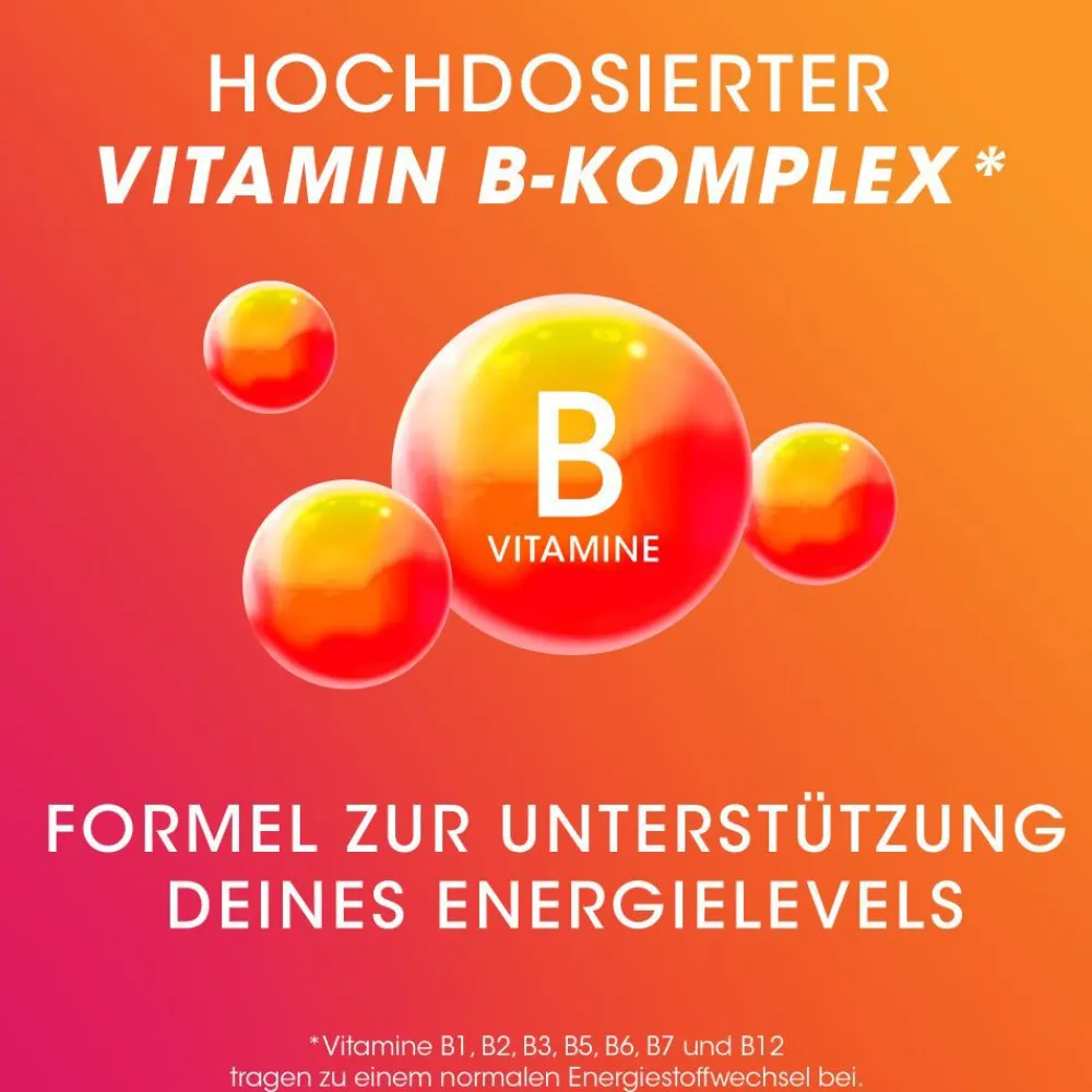 Duo Energie 2-Phasen-Tablette - Vitamin B-Komplex hochdosiert - Jetzt 20% mit dem Code Vitamine20 sparen*|vitasprint New