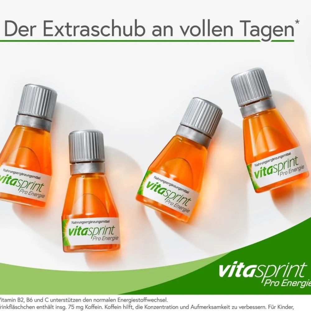 Pro Energie, Nahrungsergänzungsmittel, Vitamin B6, Vitamin C, 24 St.>vitasprint