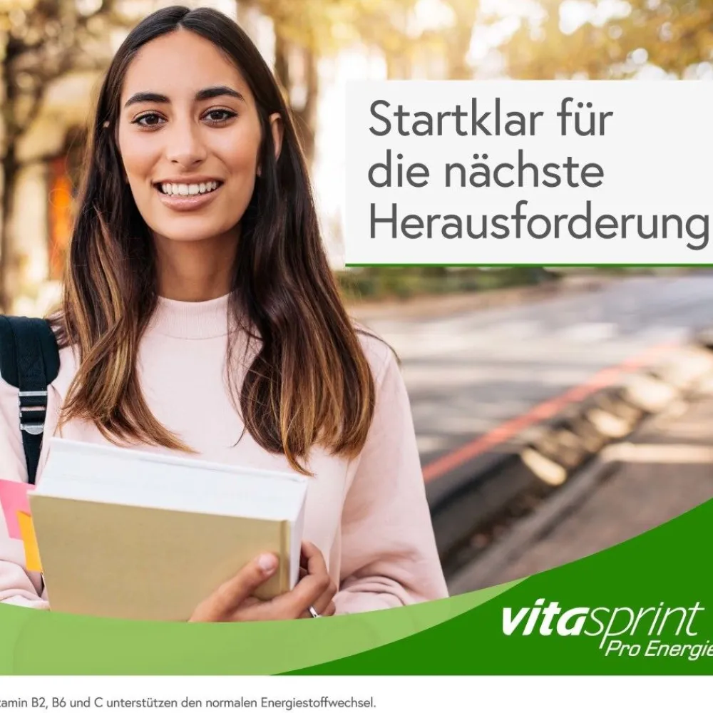 Pro Energie, Nahrungsergänzungsmittel, Vitamin B6, Vitamin C, 24 St.>vitasprint