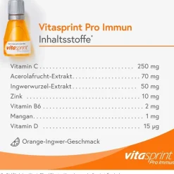 Pro Immun, Nahrungsergänzungsmittel mit Vitamin D, Vitamin C, 24 St.|vitasprint New