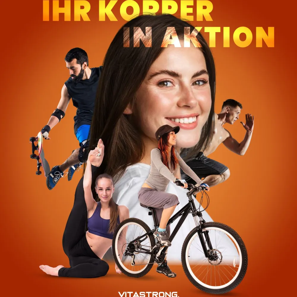 Vitastrong Glucosamin Komplex - 120 Tabletten, Unterstützung für Gelenke & Knorpel| New