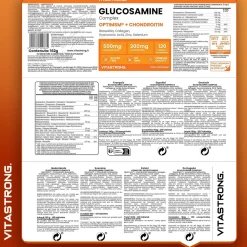 Vitastrong Glucosamin Komplex - 120 Tabletten, Unterstützung für Gelenke & Knorpel| New