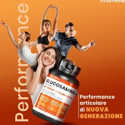 Vitastrong Glucosamin Komplex - 120 Tabletten, Unterstützung für Gelenke & Knorpel| New