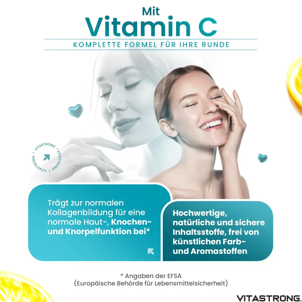 Vitastrong Marin Kollagen, Typ 1&2 Collyss® & Cartidyss® - 180 Tabletten| Outlet