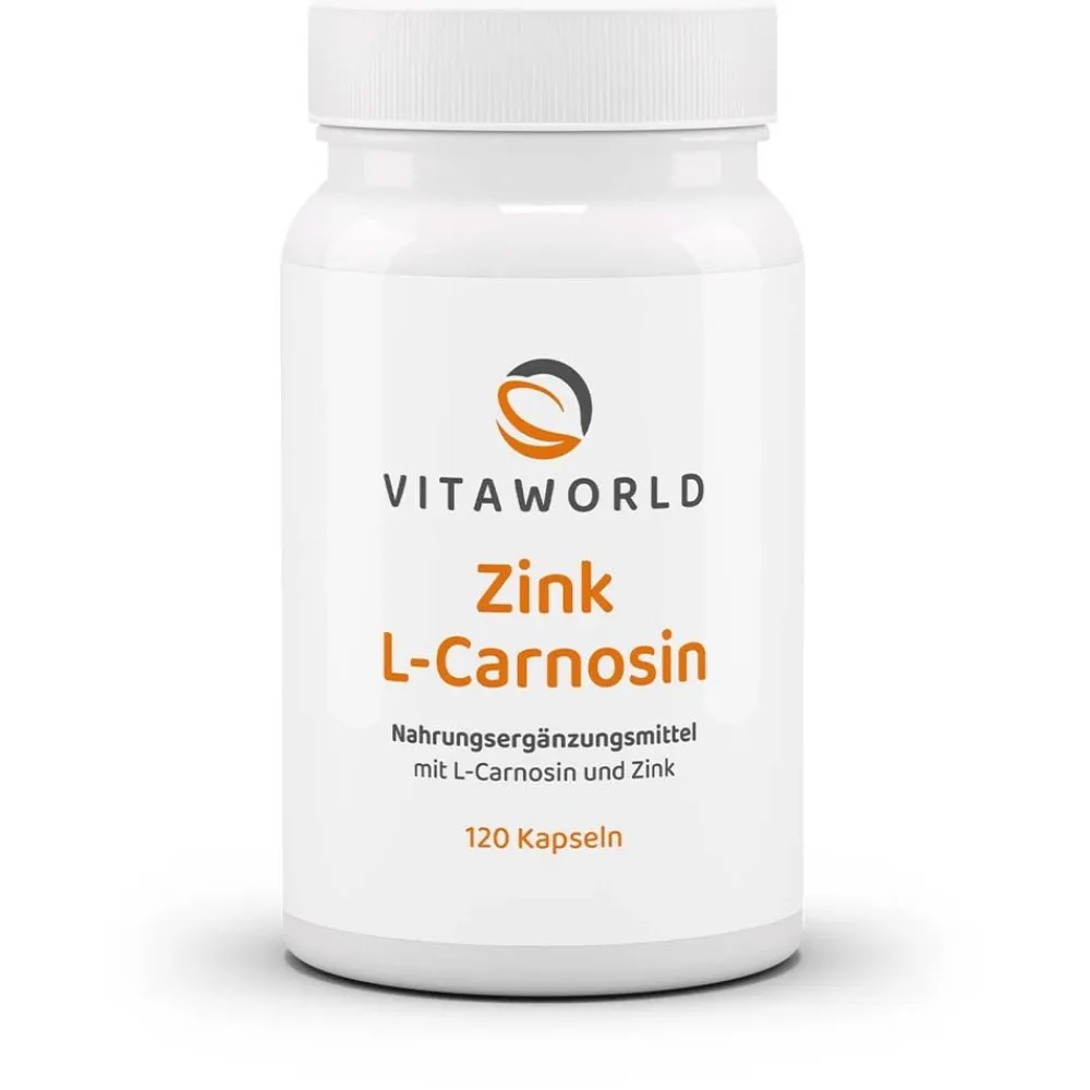 VitaWorld Zink L-Carnosin Kapseln mit 300 mg L-Carnosin> Best