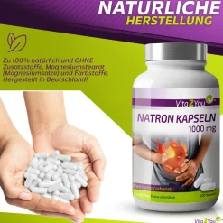 Vita2You Natron Kapseln 1000mg| Online