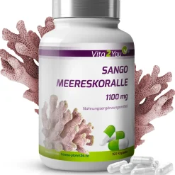 Sango Meereskoralle Kapseln Magnesium & Kalzium>Vita2You