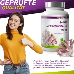 Sango Meereskoralle Kapseln Magnesium & Kalzium><noscript><img width=